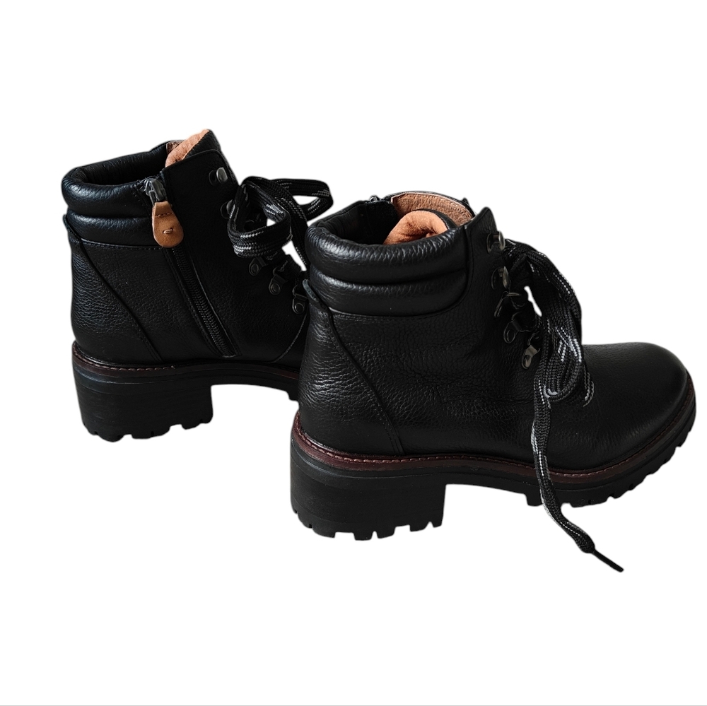 GENTLE SOULS BY KENNETH COLE NWOT Baillie 2.1 Combat Boot in Black Size 8M - Picture 5 of 12